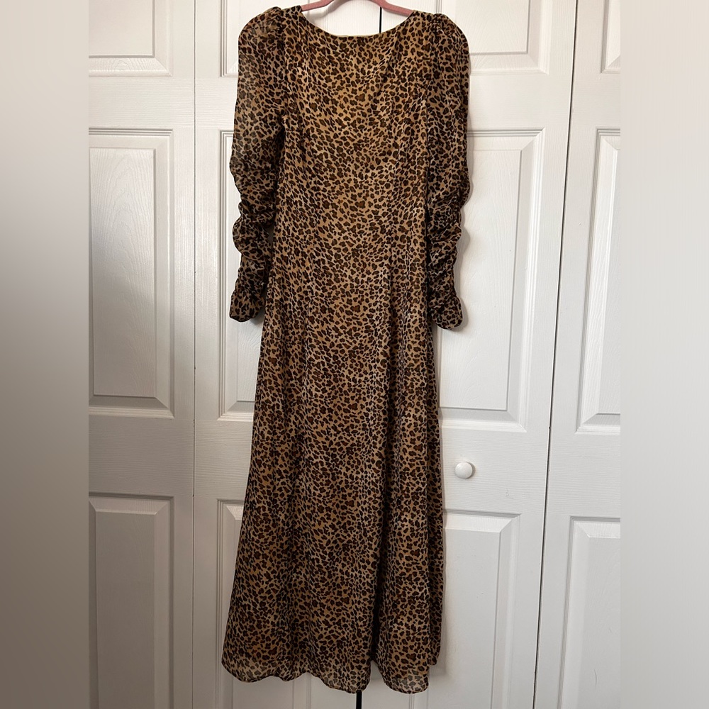 ASOS Leopard Print Dress - Picture 2 of 4